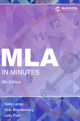 MLA in Minutes