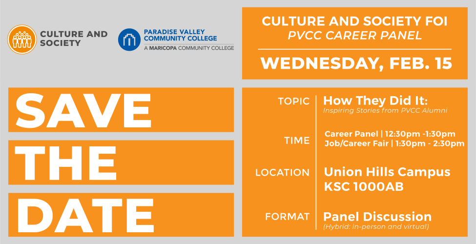 Culture and Society FOI Career Panel and Career Fair