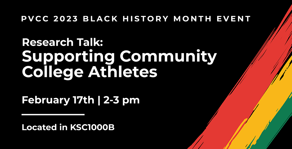 Research Talk: Supporting Community College Athletes