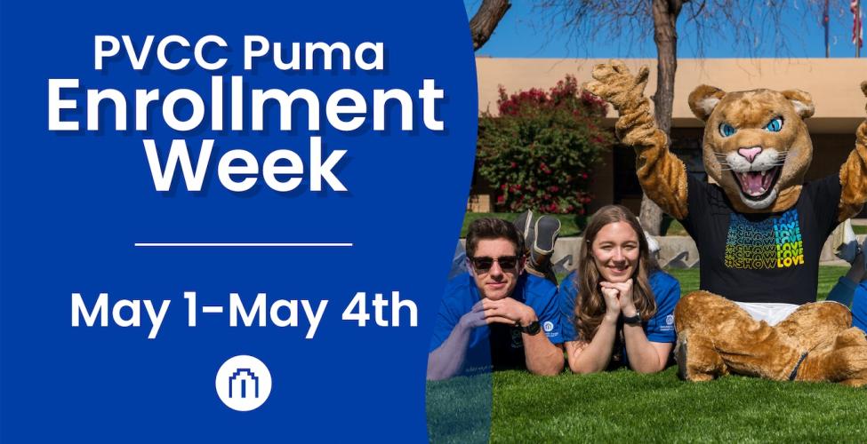 PVCC Puma Enrollment Week