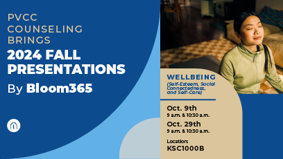 PVCC Counseling Presents: Wellbeing