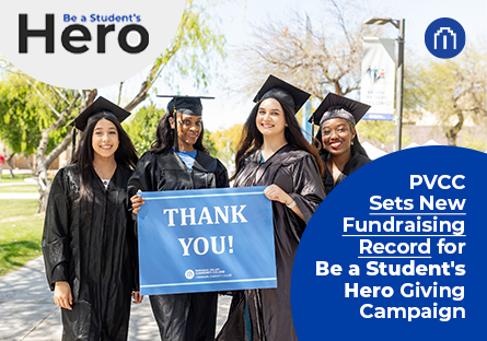PVCC Sets New Fundraising Record in Be a Student’s Hero Campaign