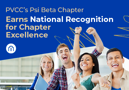 PVCC’s Psi Beta Chapter Earns National Recognition for Chapter Excellence