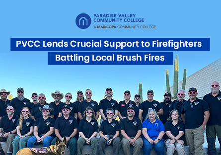 PVCC Lends Crucial Support to Firefighters Battling Local Brush Fires
