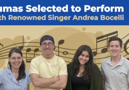 PVCC Fine Arts Students Selected to Perform with Andrea Bocelli